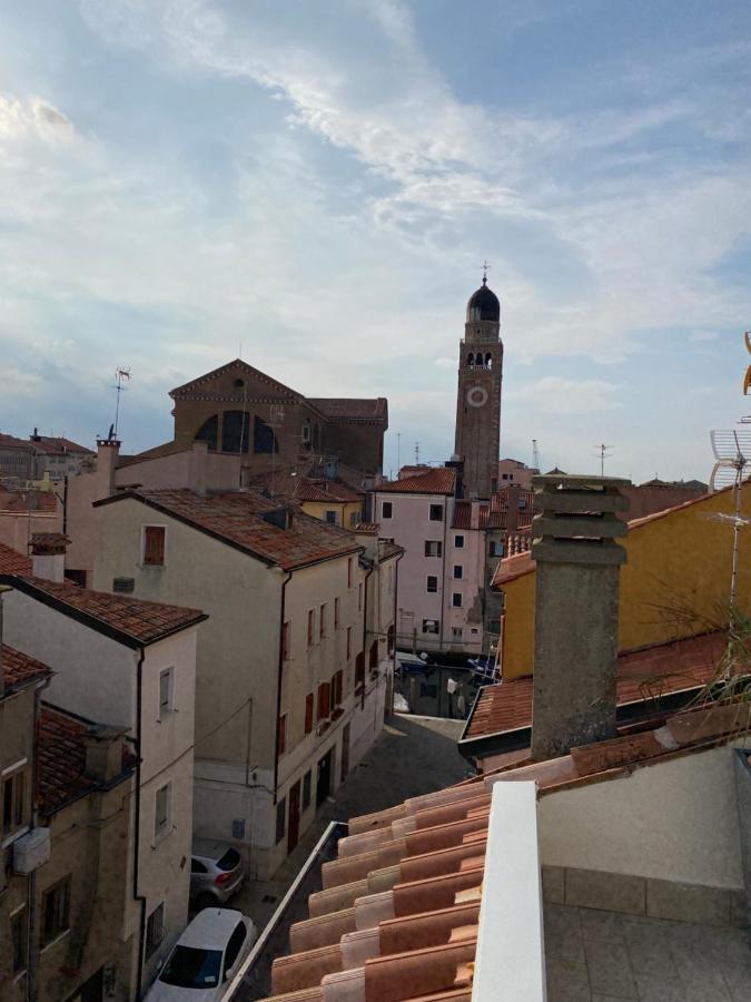 Laguna Blu Camera Tramonto Con Terrazza Panoramica In Comune Chioggia Exterior foto